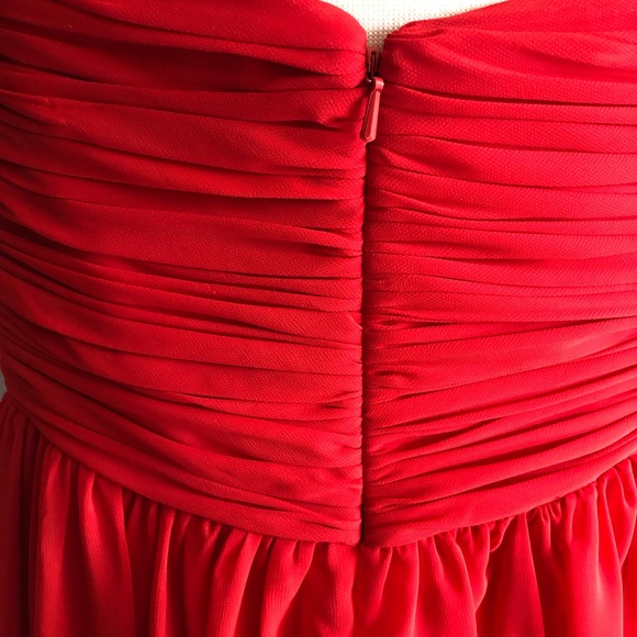 Plus size 18 ruby red homecoming dress - Picture 6 of 10